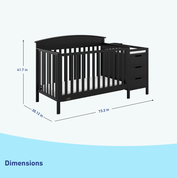 Graco baby crib 4 in outlet 1